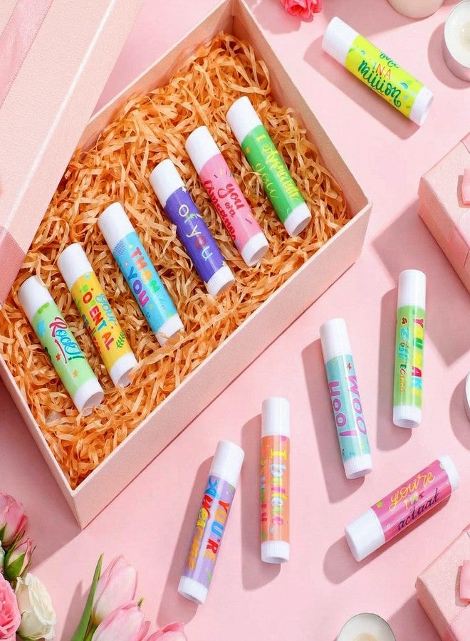 Heigble 48 Pcs Employee Appreciation Gift Lip Balms Bulk Staff Teacher Team Valentine Thank You Gift Travel Size Lip Balms Appreciation Motivational Present Bulk for Teacher Nurse Coworker Team - Image 4